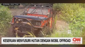 VIDEO: Uji Adrenalin Offroad di Hutan Wonosalam, Ekstrem!