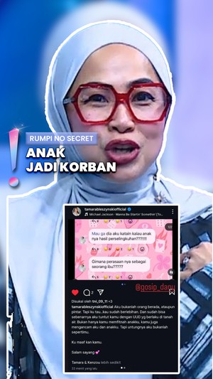 Video: Disenggol soal Anak oleh Nourah, Tamara Bleszynski Pilih Memaafkan