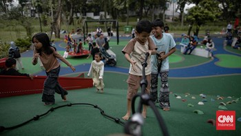 FOTO: Taman Bendera Pusaka Alternatif Wisata Jakarta Kala Long Weekend