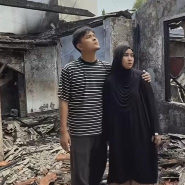 Cerita Ibu Anisa Rahma yang Selamat Usai Nyaris Celaka saat Rumah Terbakar