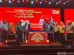 Undian Tabungan Pesirah Bank Sumsel Babel Dihadiri Ribuan Warga Palembang