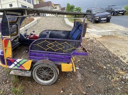 Pria dan Wanita di Tapsel Ditangkap Selundupkan 3 Kg Ganja Pakai Becak Motor
