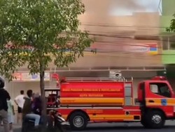 Indomaret di Jempong Mataram Kebakaran, Isi Toko Hangus Terbakar