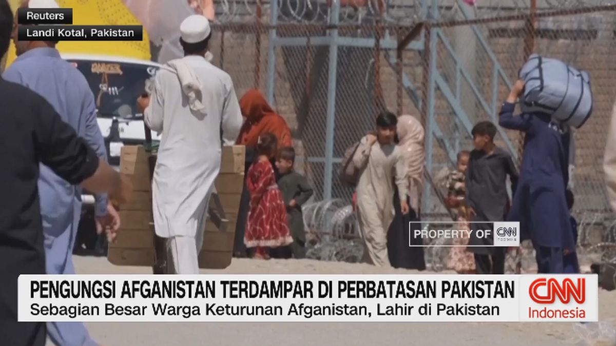 VIDEO: Pengungsi Afganistan Terdampar di Perbatasan Pakistan