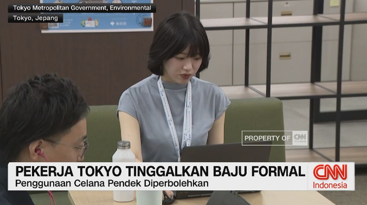 VIDEO: Tokyo Longgarkan Aturan Pakaian Kantor Demi Hemat Energi