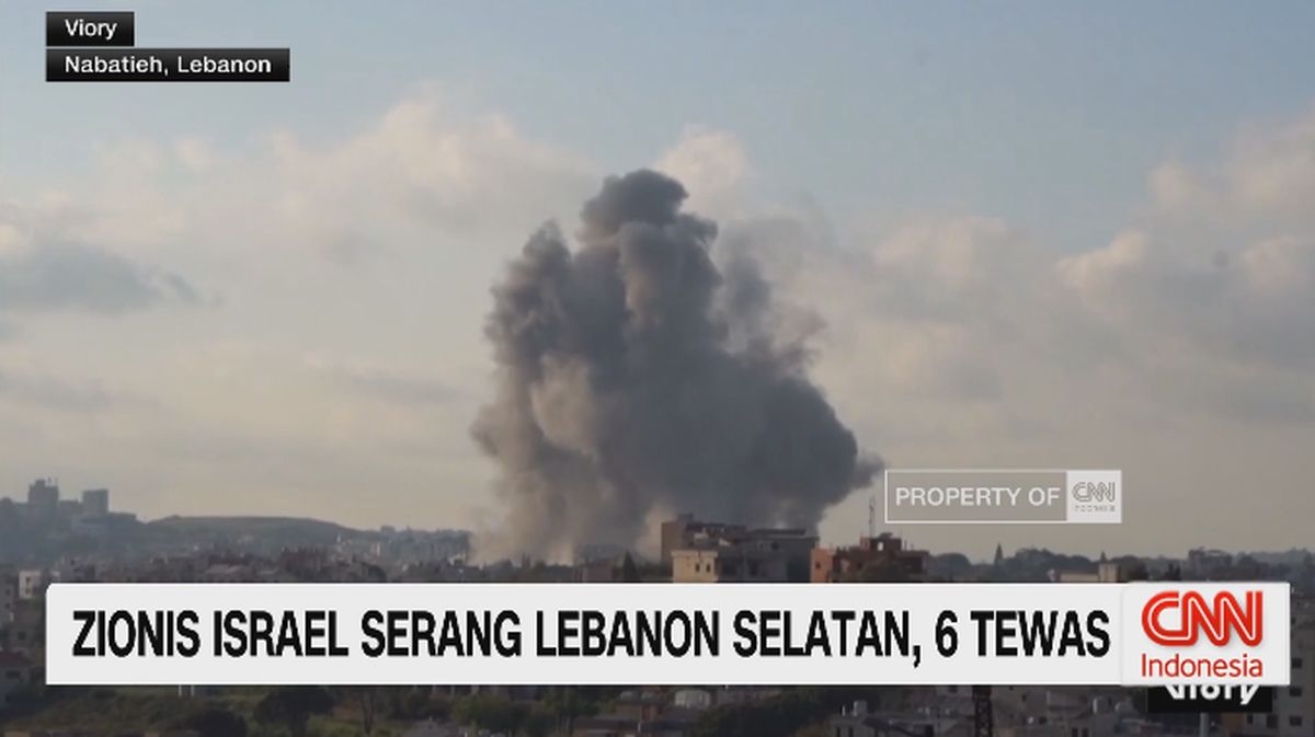 VIDEO: Serangan Israel Guncang Lebanon Selatan, Korban Berjatuhan