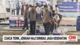 VIDEO: Jemaah Haji Diminta Waspada, Suhu Saudi Capai 39 Derajat