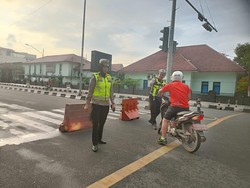 Polisi Antisipasi Kemacetan Saat Launching CFD Jembatan Ampera