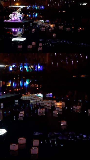 Ribuan Harapan Pada Festival Lampion Air di Rusia