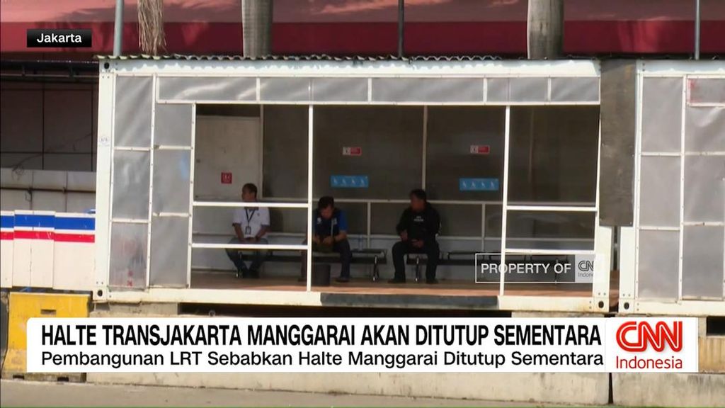 VIDEO: Halte TransJakarta Manggarai Akan Ditutup Sementara
