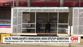 VIDEO: Halte TransJakarta Manggarai Akan Ditutup Sementara