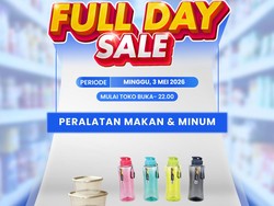 Alat Makan & Minum Banting Harga di Transmart Full Day Sale