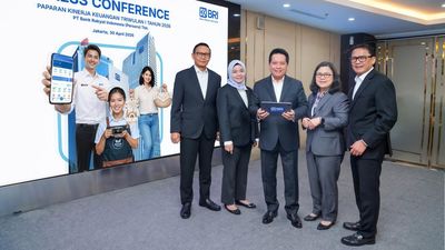 Dana Murah Tembus Rp1.000 T, Cost of Fund BRI Turun ke 2,3% TW I 2026