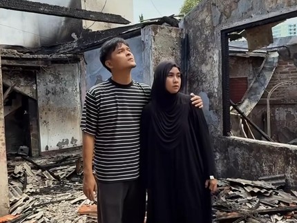 Ibunda Annisa Rahma Nekat Masuk Rumah saat Kebakaran, Hampir Jadi Korban Tabung Gas Meledak