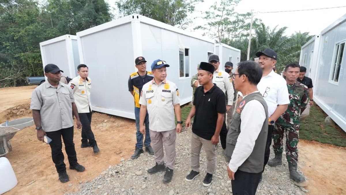 Huntara di Sumut dan Sumbar Selesai, Satgas PRR Kebut Garap Huntap