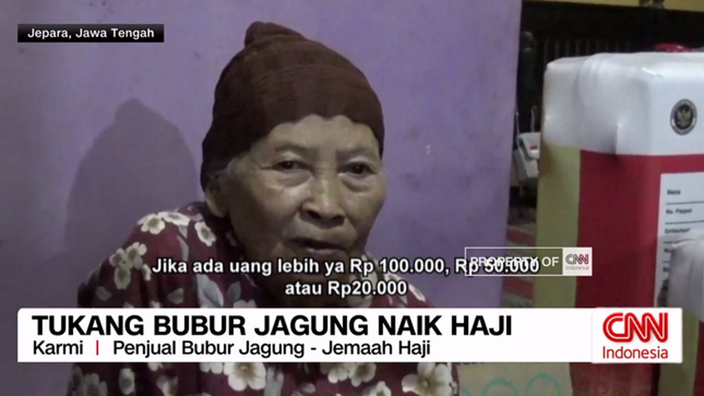 VIDEO: Tukang Bubur Jagung Naik Haji