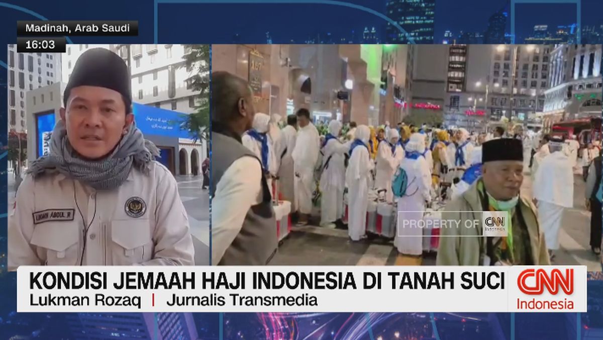 VIDEO: Kondisi Jemaah Haji Indonesia di Tanah Suci