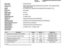Rincian Hasil Lab Limbah Sawit di Bulungan, BOD hingga Minyak Lemak Aman