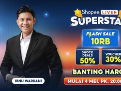 Mau Upgrade Elektronik? Ikut Shopee Live Superstar 5.5 Bareng Ibnu Wardani