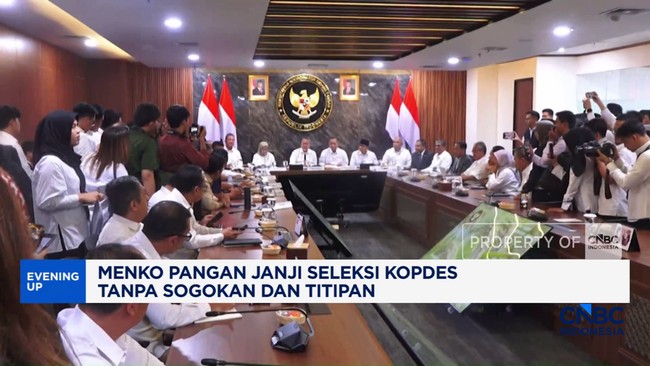 Video: Menko Pangan Tegaskan Seleksi Koperasi Merah Putih Transparan
