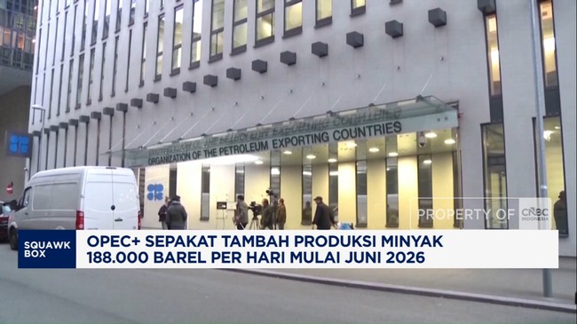 Video: OPEC+ Tambah Produksi Minyak 188.000 Barel/hari di Juni 2026
