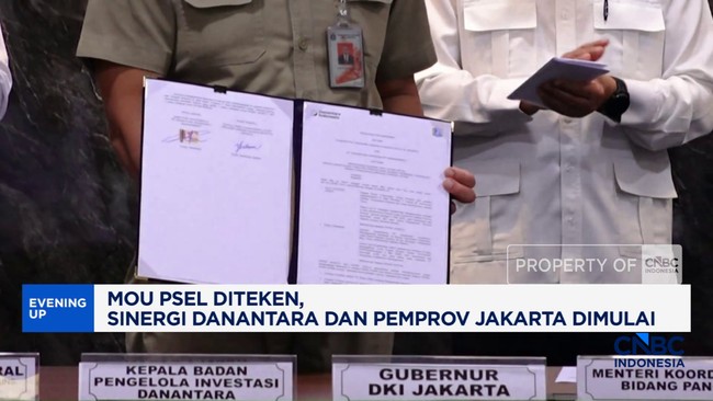 Video: Penandatanganan MOU PSEL, Sinergi Danantara Dan Pemprov Jakarta
