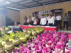 Polresta Sidoarjo Bongkar Praktik Oplos LPG Subsidi ke Tabung 12 Kg