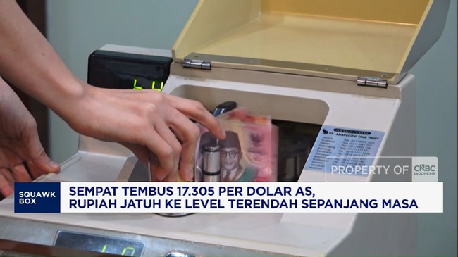 Video: Rupiah Jatuh ke Level Terendah Sepanjang Masa