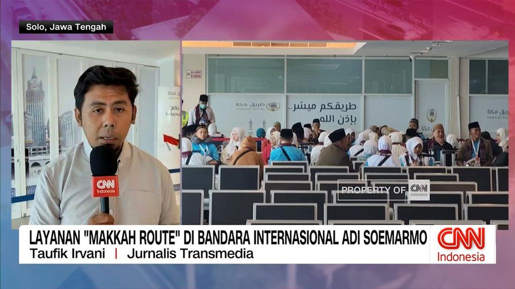 VIDEO: Layanan "Makkah Route" di Bandara Internasional Adi Soemarmo