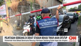 VIDEO: Perlintasan Sebidang di Dekat Stasiun Bekasi Timur Akan Ditutup