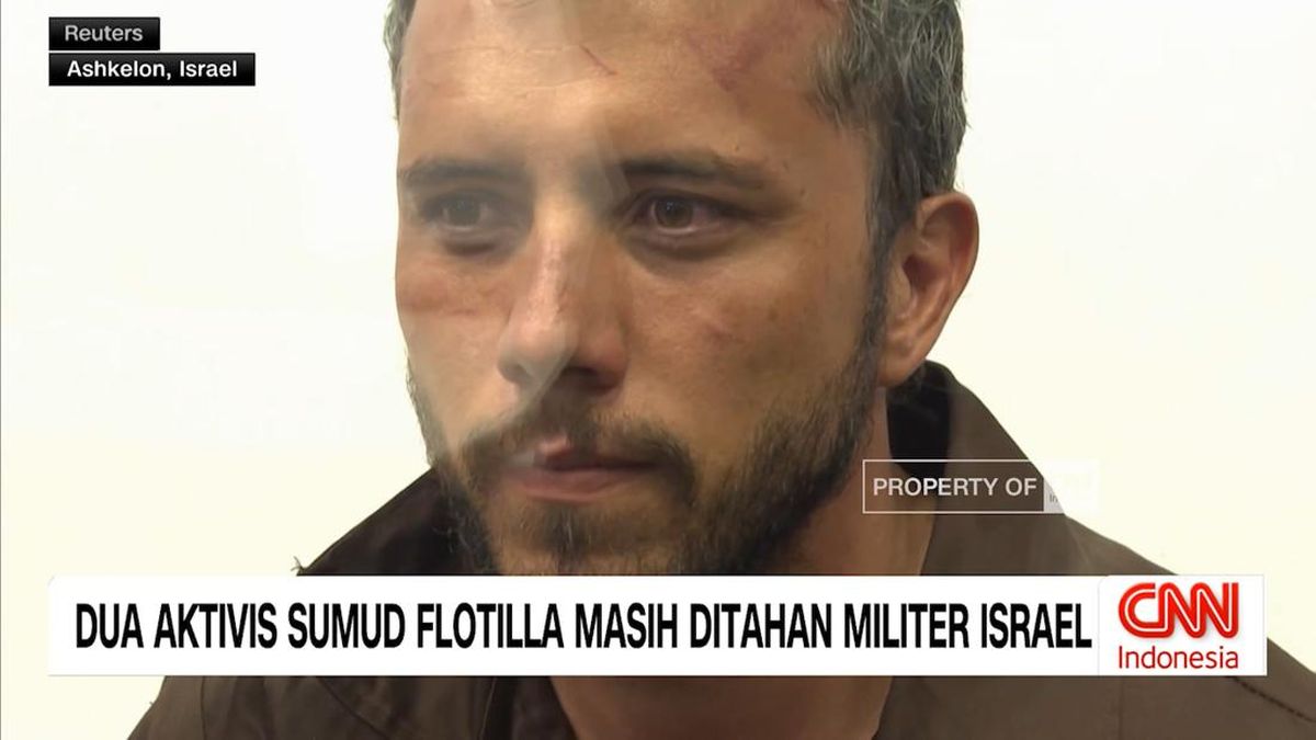 VIDEO: Dua Aktivis Sumud Flotilla Masih Ditahan Militer Israel