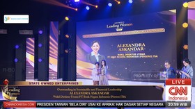 Alexandra Askandar Raih Penghargaan di Leading Women Awards 2026