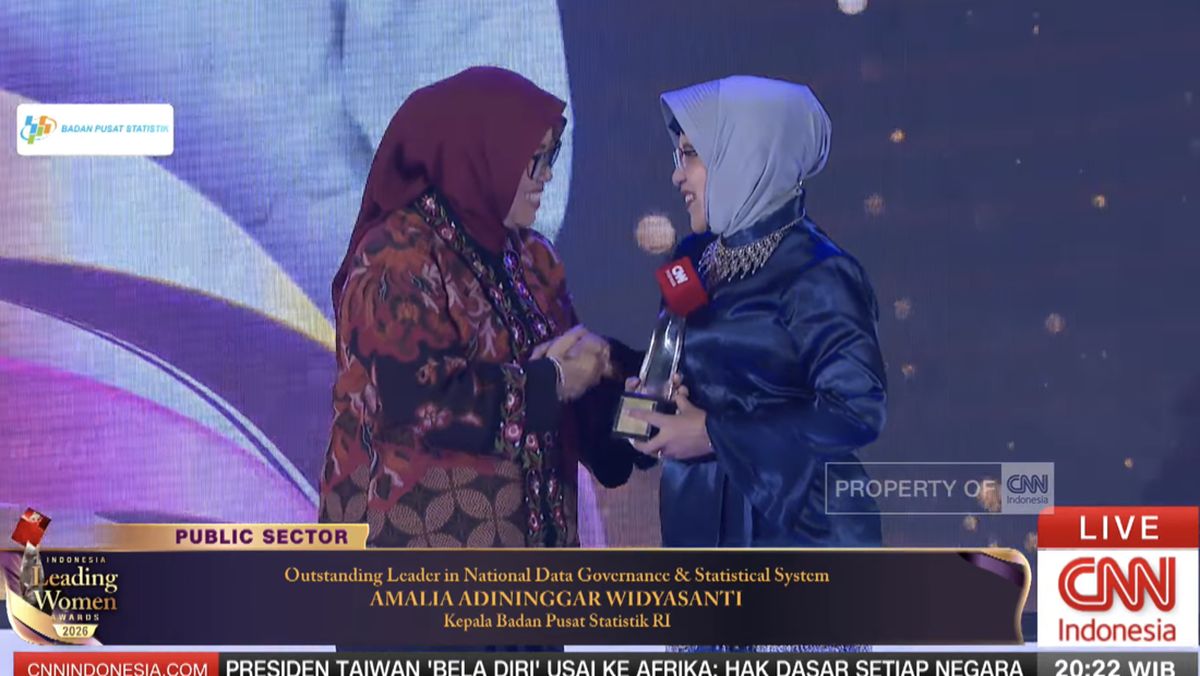 Amalia Adininggar Raih Outstanding Leader in National Data Governance