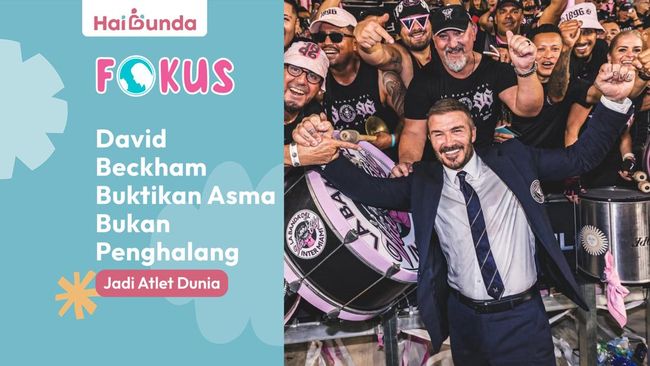 David Beckham Buktikan Asma Bukan Penghalang Jadi Atlet Dunia