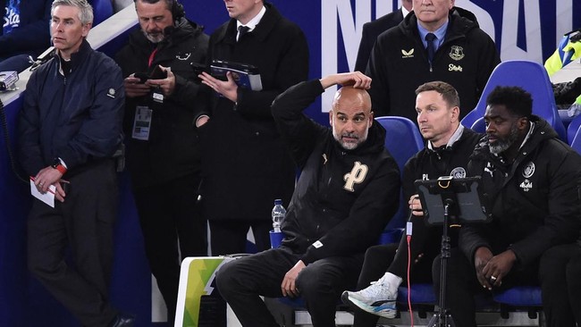 Guardiola berbicara soal lawan, hasil akhir, dan sisa pertandingan setelah Man City gagal mengalahkan Everton dan tidak bisa merapatkan jarak dengan Arsenal.