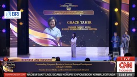 Grace Tahir Raih Penghargaan Leader in Strategic Business Development