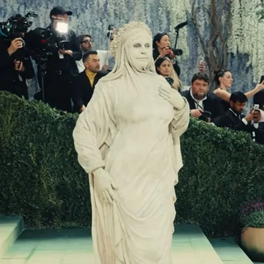 Mirip Patung Hidup, Heidi Klum Bikin Heboh di Met Gala 2026