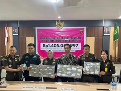 Kejari Lombok Tengah Pamer Hasil Sitaan Kasus Korupsi Rp 1,4 Miliar