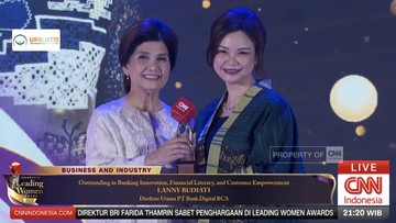 Bos blu by BCA Digital Lanny Raih Penghargaan di Leading Women Awards