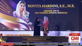 Novita Hardini Raih Outstanding Young Leader in Public & Social Impact