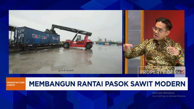 Video:Perkuat Rantai Pasok Sawit, KEK Sei Mankei Punya PLTS-Kereta Api