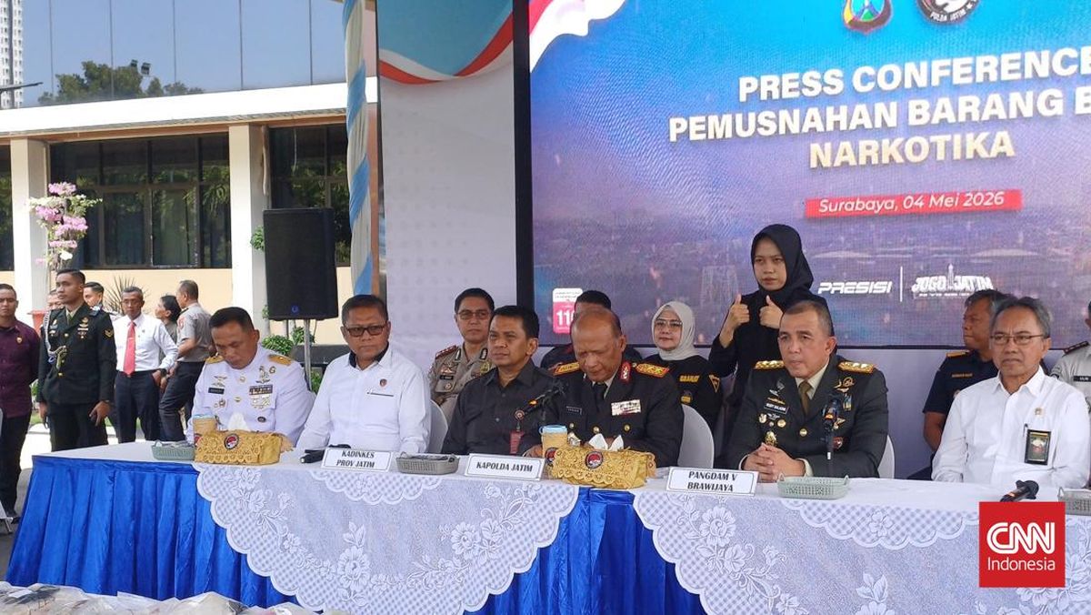 Polisi: 22 Kilogram Kokain di Pantai Sumenep Diduga dari Kolombia