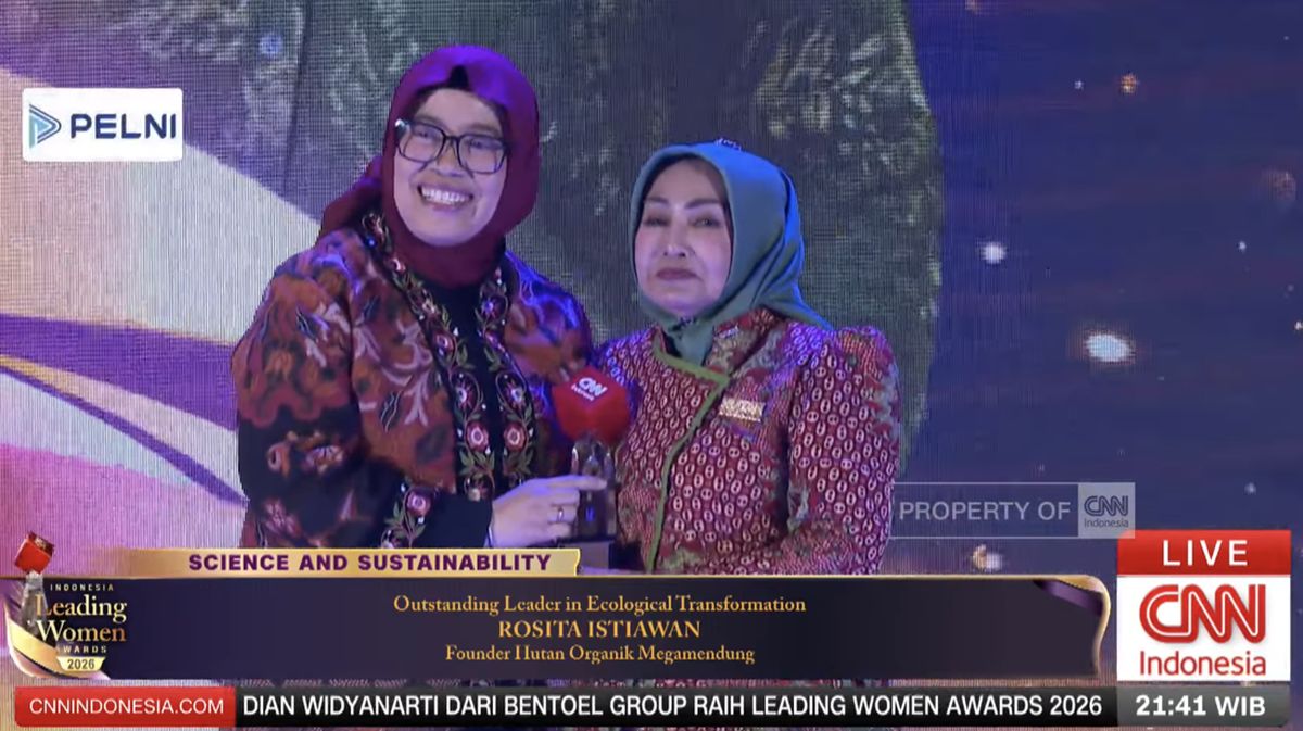 Gigih Menjaga Alam, Rosita Istiawan Raih Leading Women Awards 2026