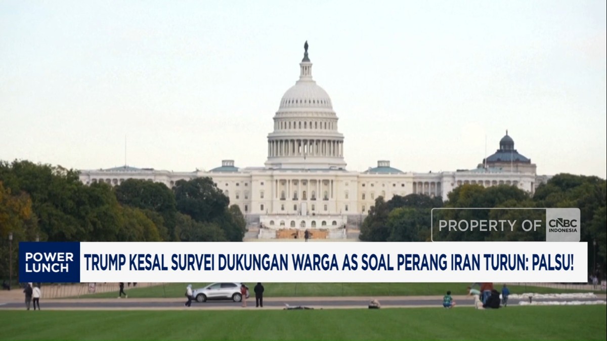Video: Trump Kesal Survei Dukungan Warga AS Soal Perang Iran Turun