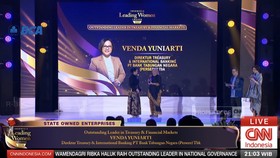 Direktur BTN Venda Yuniarty Sabet Penghargaan di Leading Women Awards