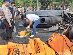 Sopir dan Kernet Truk BBM yang Tewas Ditabrak Bus ALS Kerabat Bupati Muratara