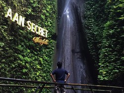 Aan Secret Waterfall: Destinasi di Klungkung yang Dipertahankan Tetap Sepi