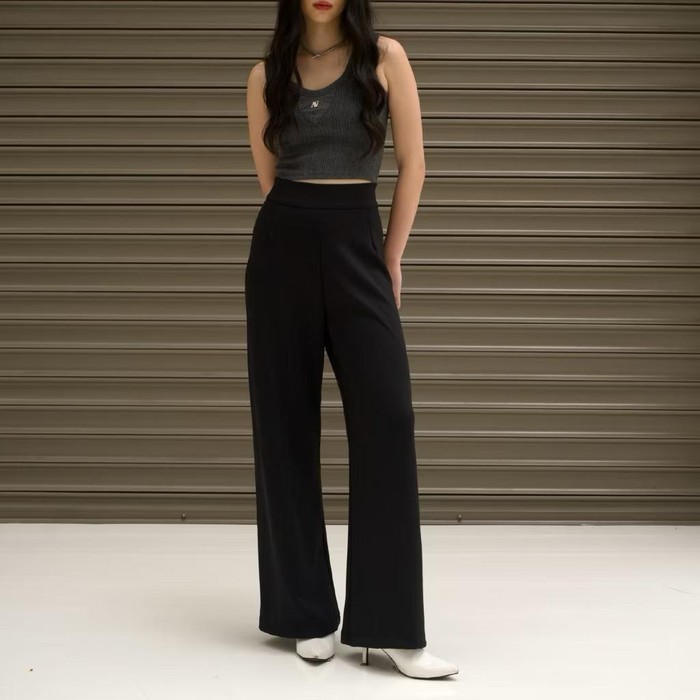 Black Finn Long Pants