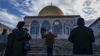 FOTO: Israel Desak Warganya Kuasai Al Aqsa saat Peringatan Nakba