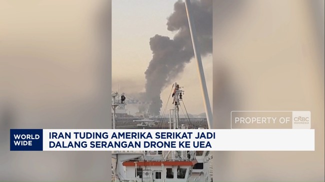 Video: Iran Tuding Amerika Serikat Jadi Dalang Serangan Drone ke UEA